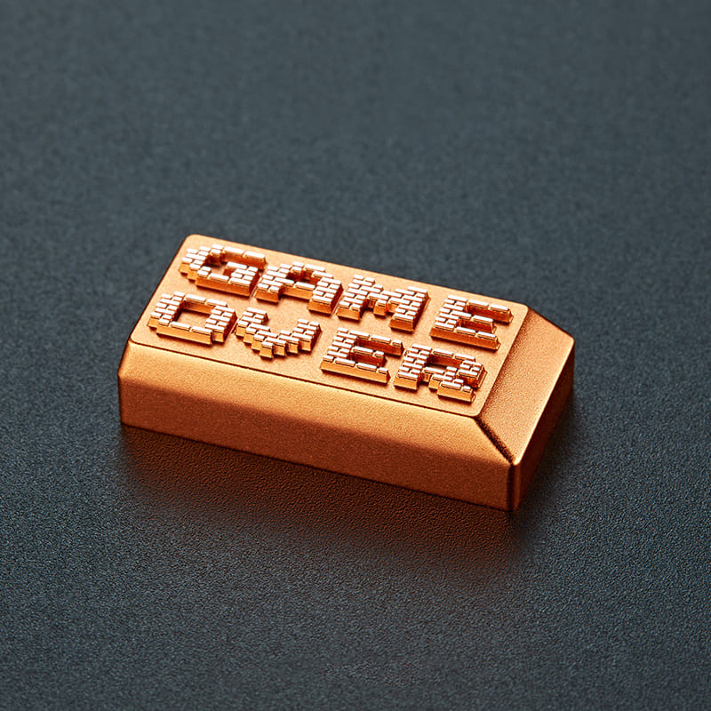 3D Custom Backspace Keycaps - Game Over