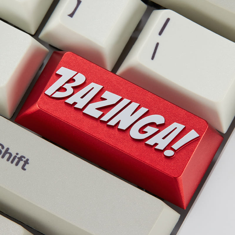 3D Custom Keycaps - Bazinga!