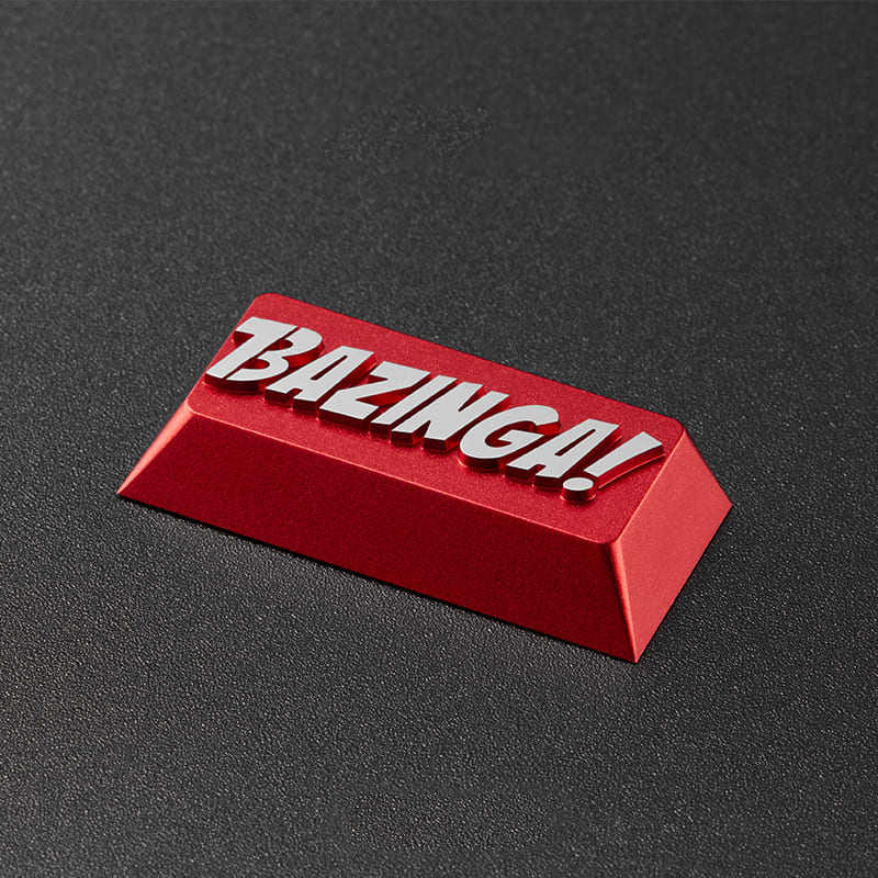 3D Custom Keycaps - Bazinga!