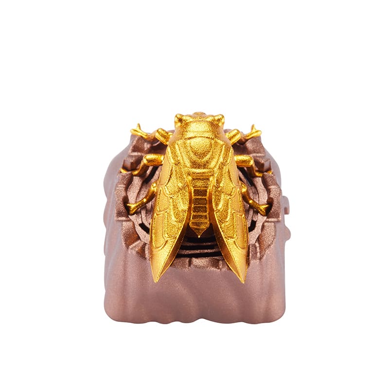 3D Custom Keycaps - Golden Cicada