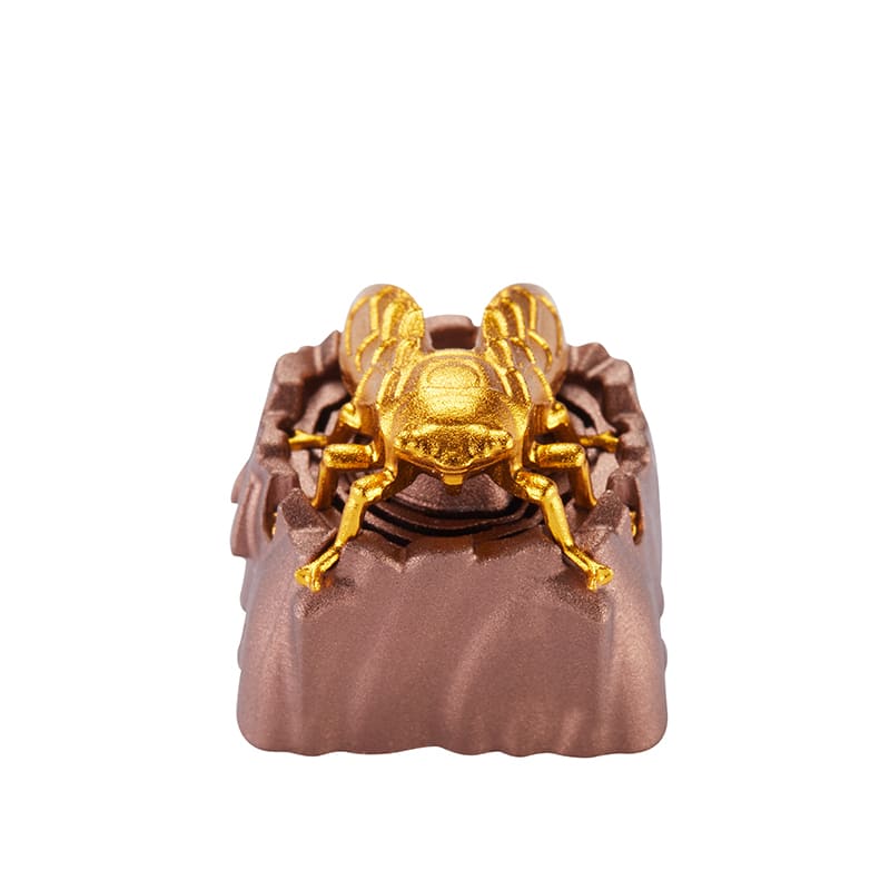 3D Custom Keycaps - Golden Cicada