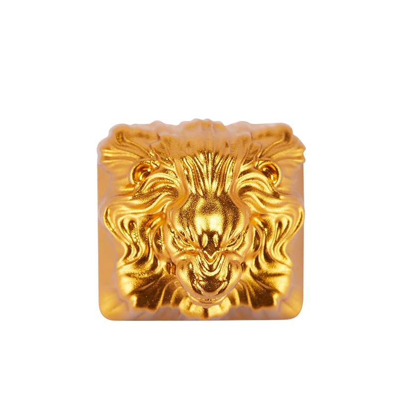 3D Custom Keycaps - Golden Lion