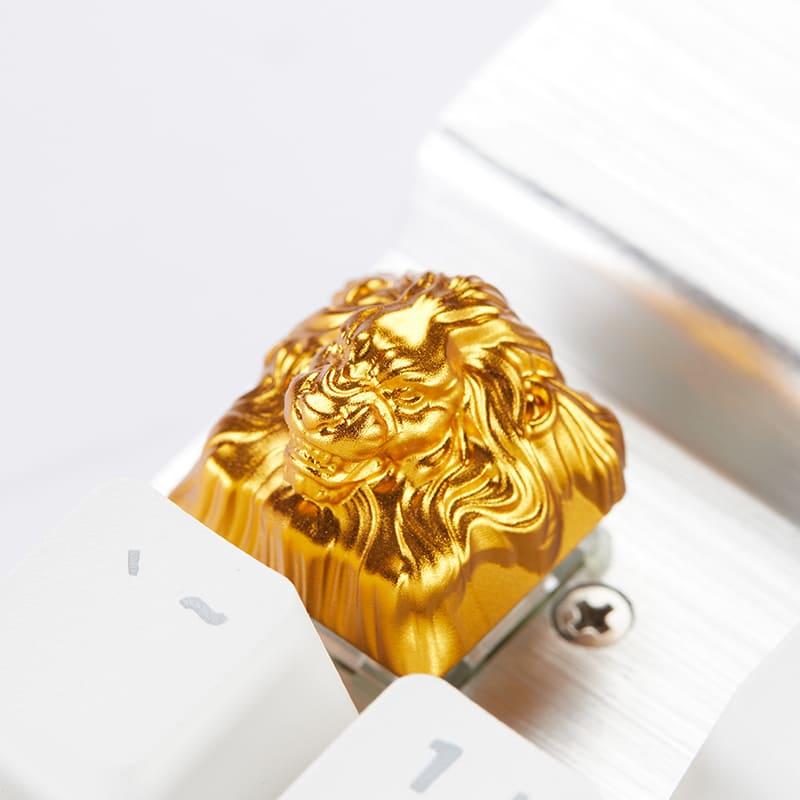 3D Custom Keycaps - Golden Lion