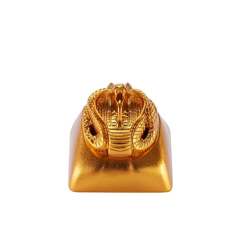 3D Custom Keycaps - Golden Snake