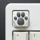Cat Paw Artisan Keycaps - ABS Base - Black and Grey