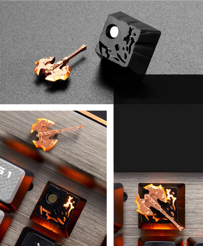 Dota Artisan Keycaps - Battle Fury