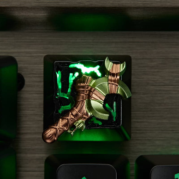 Dota Artisan Keycaps - Forcestaff