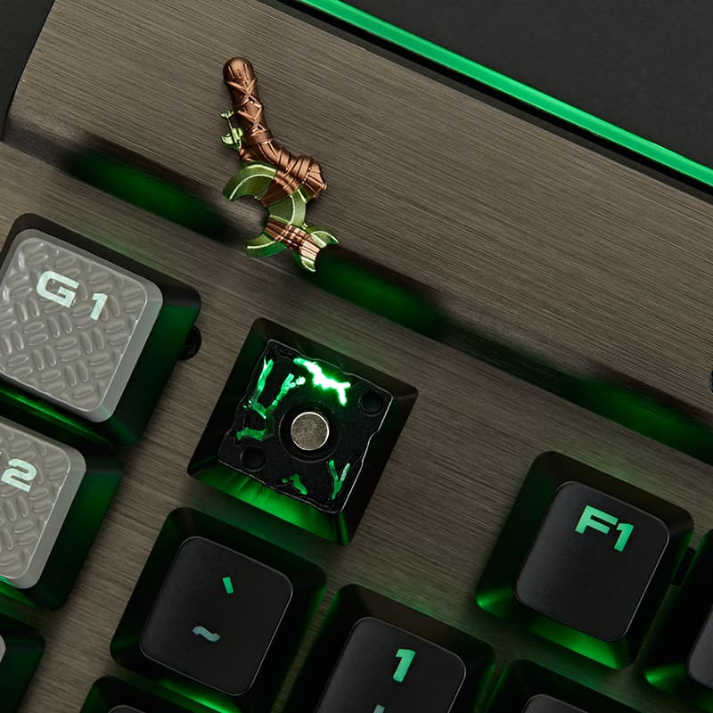 Dota Artisan Keycaps - Forcestaff