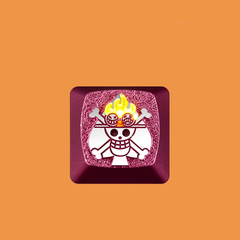 One Piece Artisan Keycaps - Ace