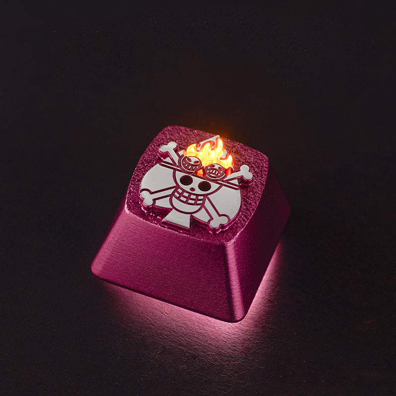 One Piece Artisan Keycaps - Ace