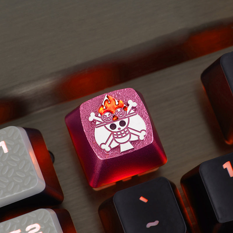 One Piece Artisan Keycaps - Ace