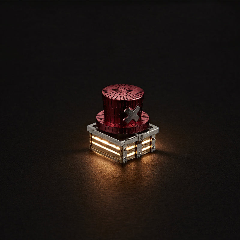 One Piece Artisan Rotating Keycaps - Chopper hat