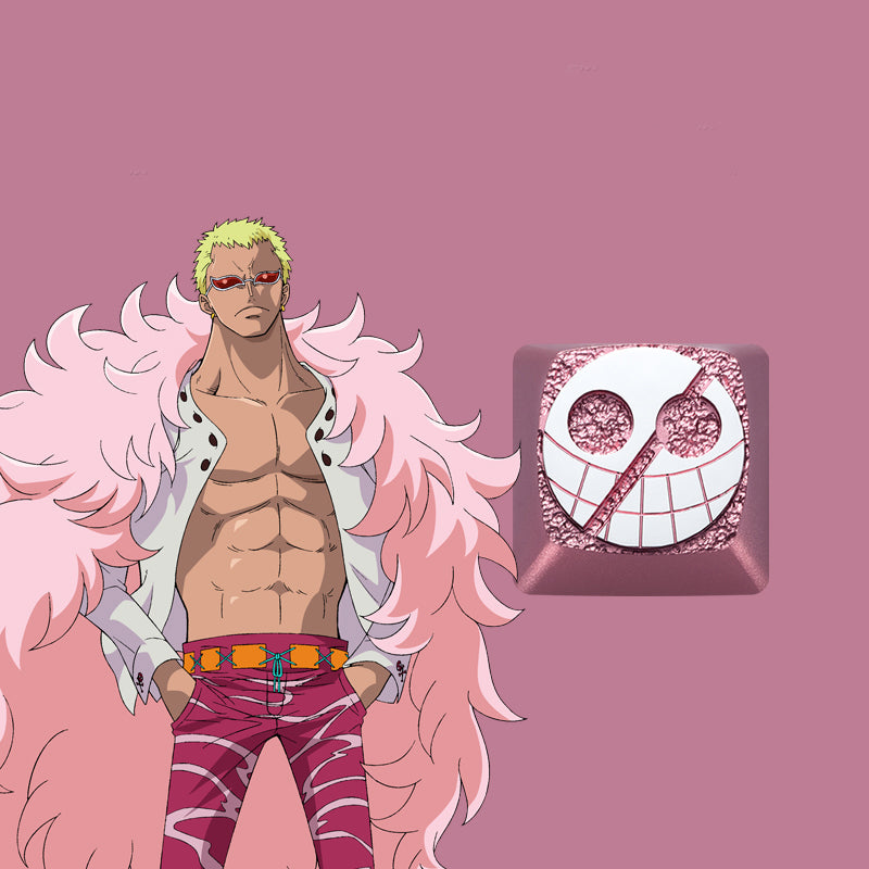 One Piece Artisan Keycaps - Doflamingo