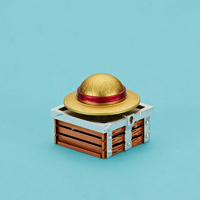 One Piece Artisan Rotating Keycaps - Straw Hat