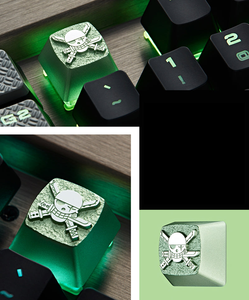 One Piece Artisan Keycaps - Zoro